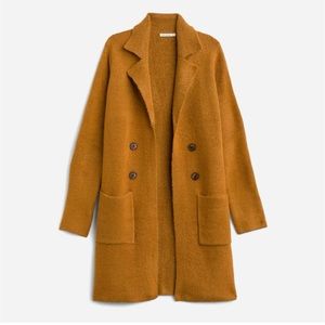 Pink clover cardigan. Long and comfortable